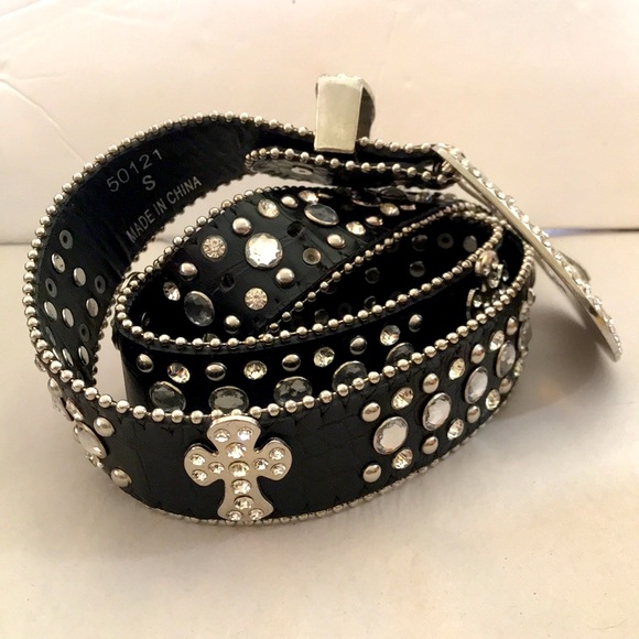 Western Belt Embellished Rinestones main image 6